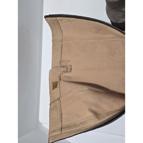 UGG BANDARA TALL SUEDE RIDING BOOT MYSTERIOUS Taupe (color) WOMENS SIZE 9 - Picture 5 of 14